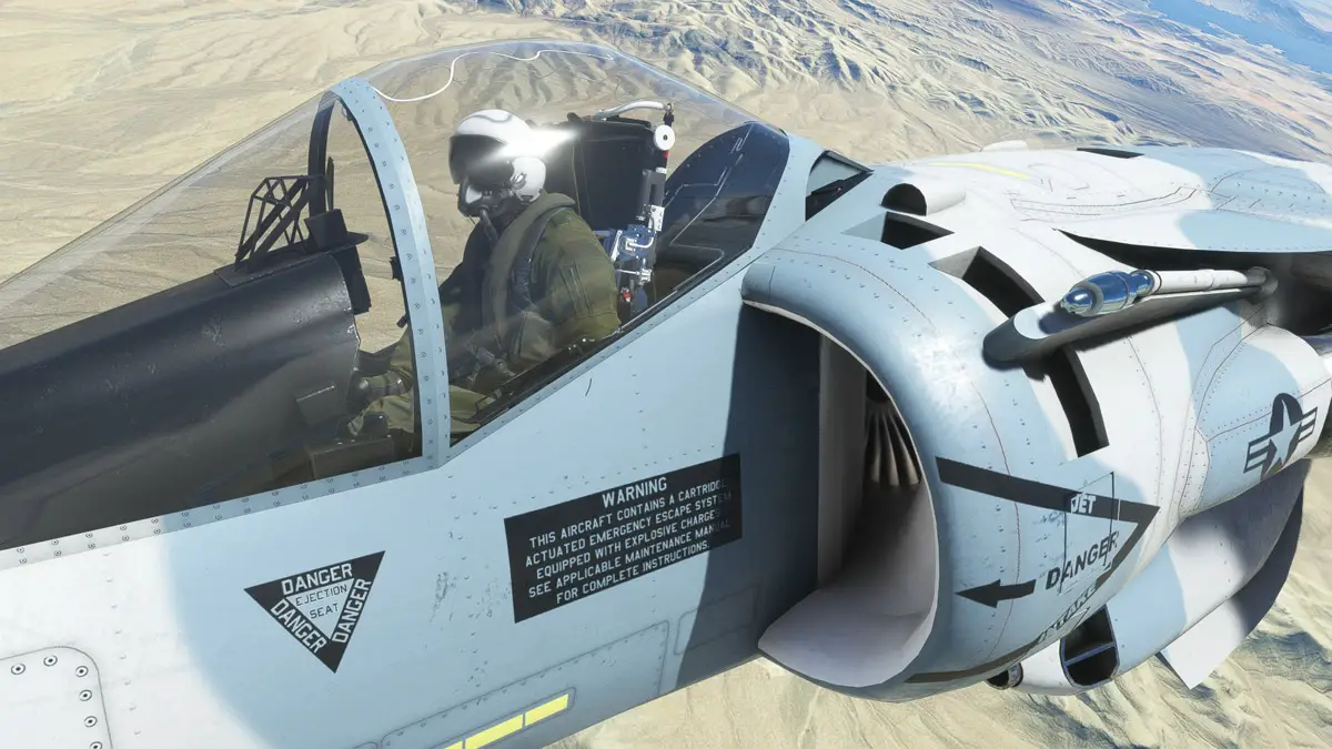 DC Designs Harrier Jump Jet MSFS 5