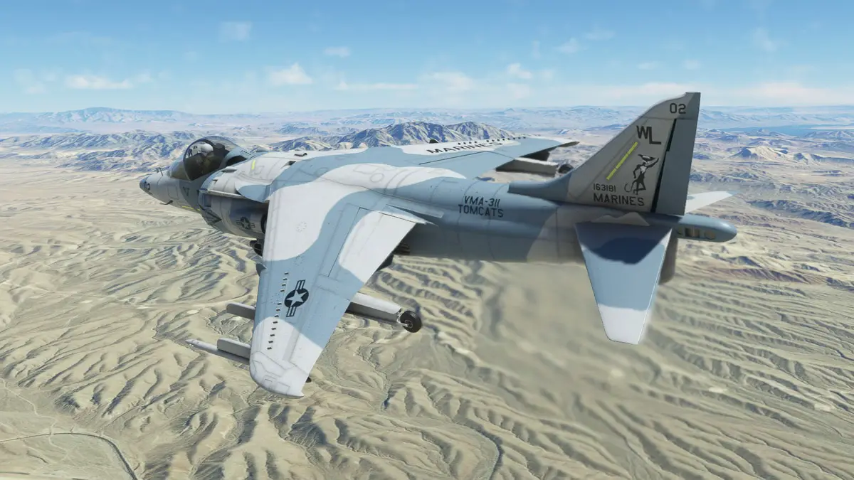 DC Designs Harrier Jump Jet MSFS 8