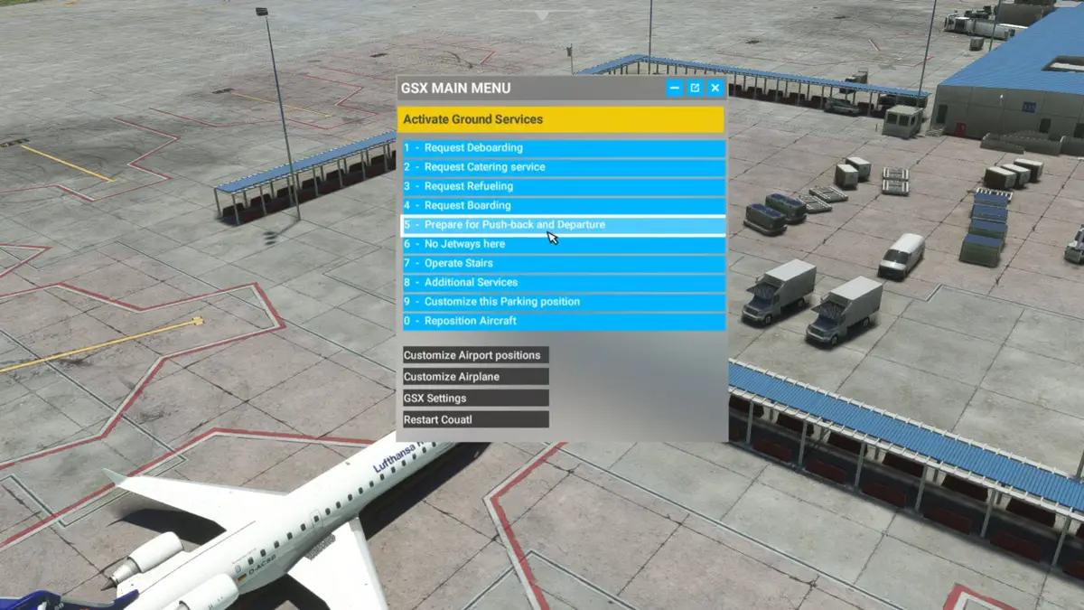 FSDT previews Airport Customization tools in the upcoming GSX Ground Services for MSFS
