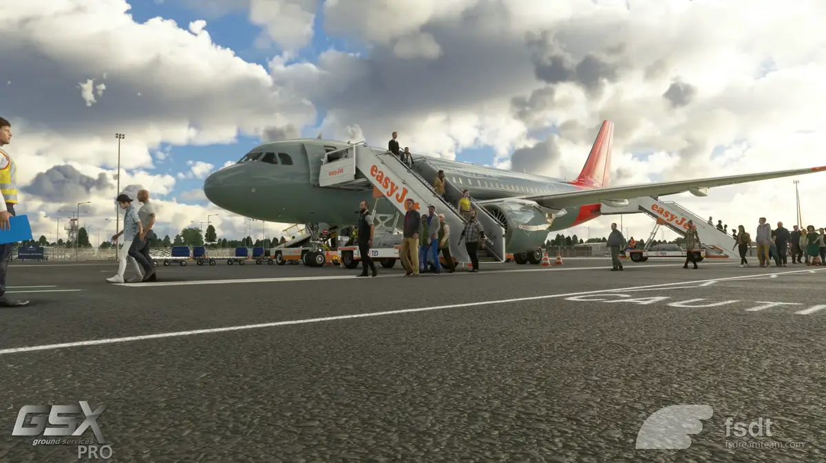GSX Ground Services is out for Microsoft Flight Simulator!