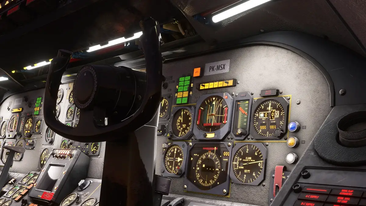 Just Flight F28 cockpit msfs 10