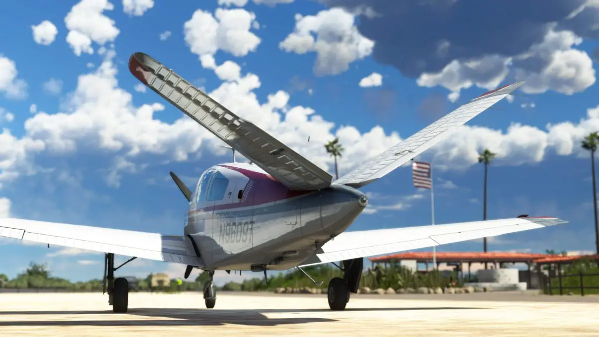 Famous Flyer III released for MSFS: the Beechcraft Bonanza V35!