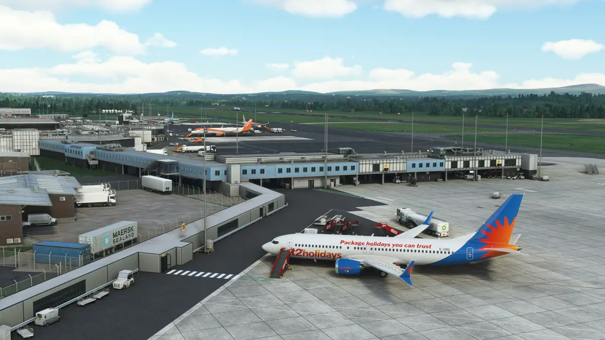Pyreegue Belfast Airport MSFS 8