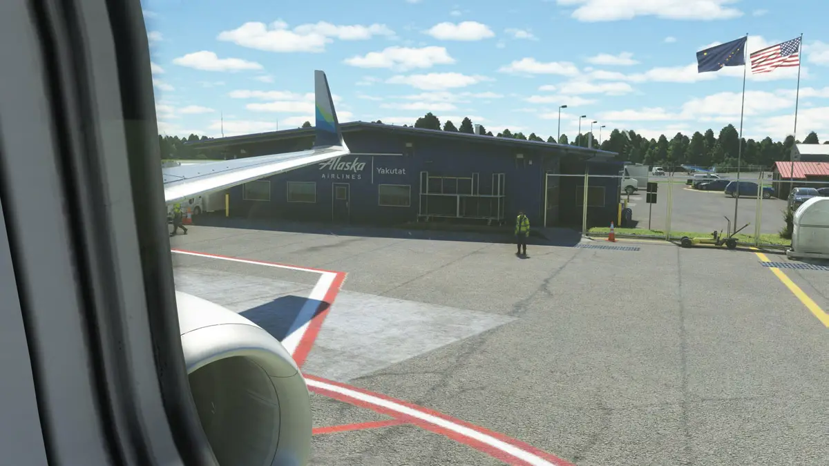 Yakutat Airport, in Alaska, released for MSFS by Northern Sky Studio