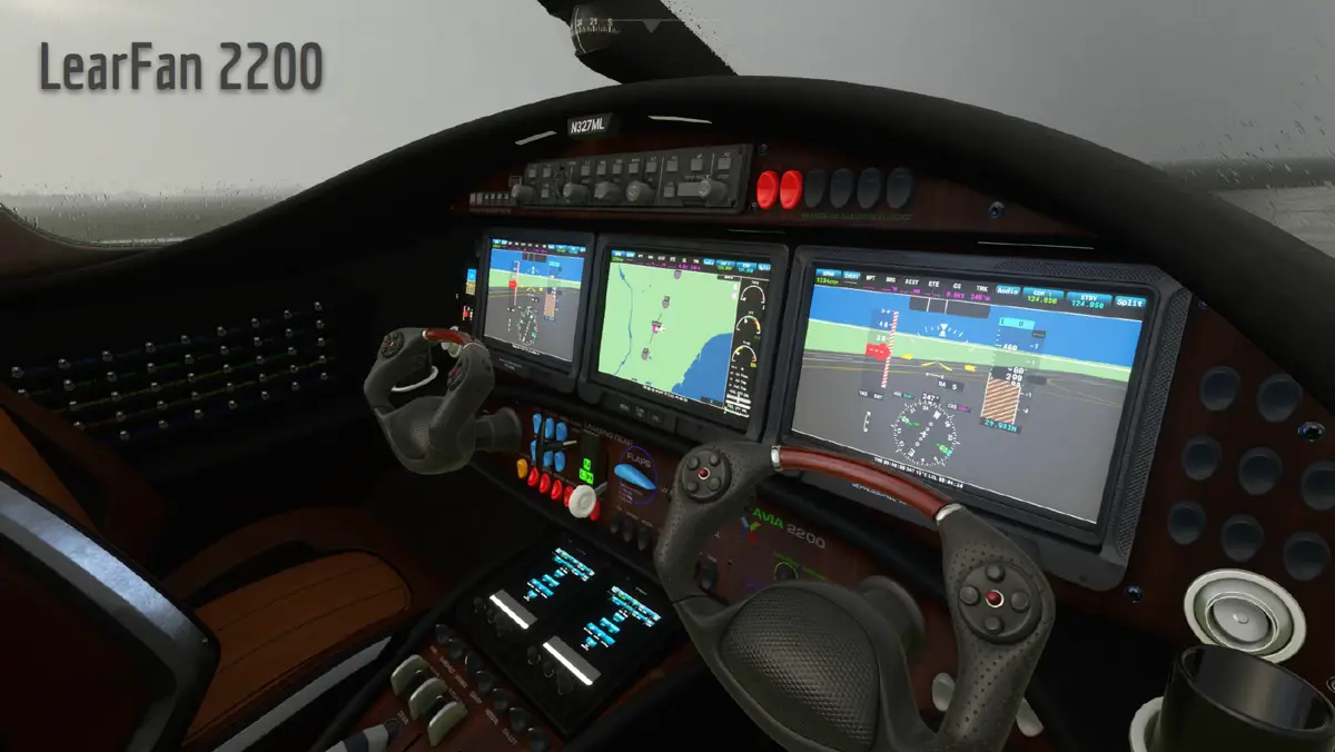 lionheart creations lear fan 2100 cockpit msfs