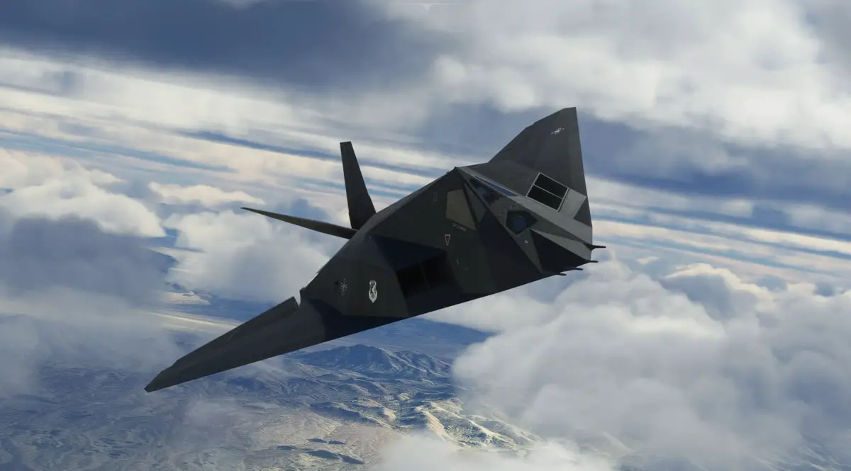 Aerial Simulations F 117 Stealth MSFS marketplace 4