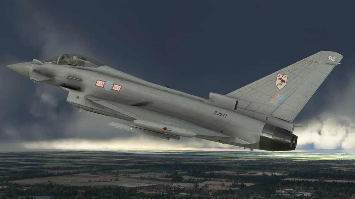 CJ Simulations Eurofighter Typhoon MSFS 6