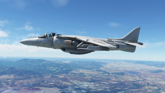 DC Designs Harrier II MSFS previews 4