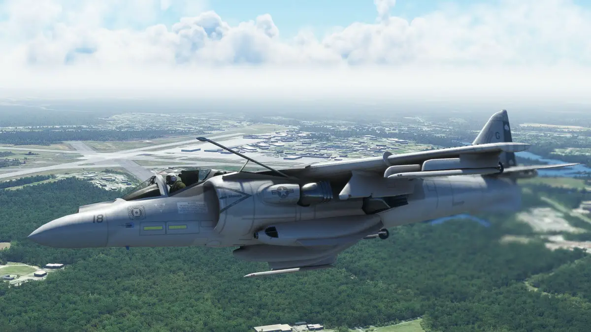 DC Designs Harrier II MSFS previews 9