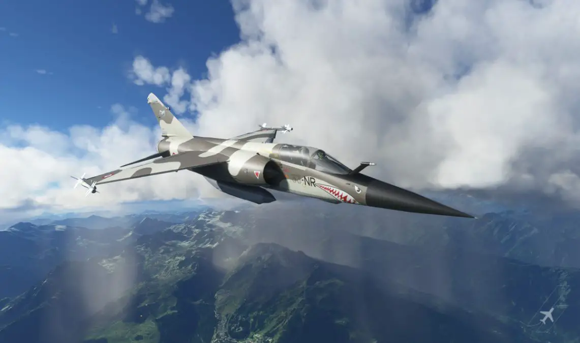 Check out this cool freeware model of the Dassault Mirage F1 for MSFS