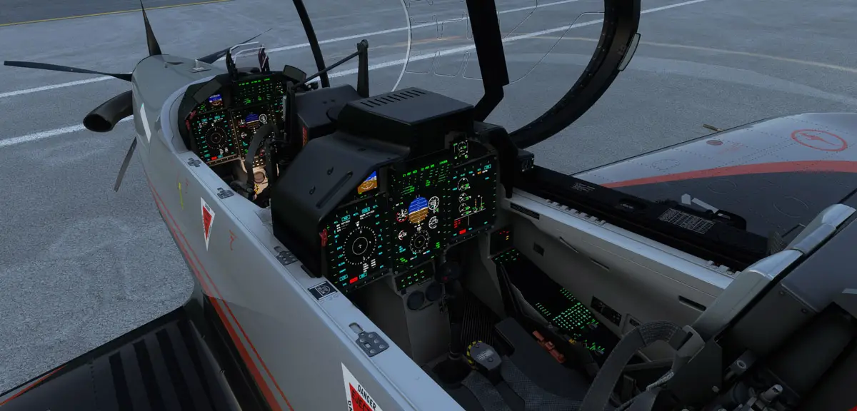 IRIS PC 21 MSFS cockpit 2