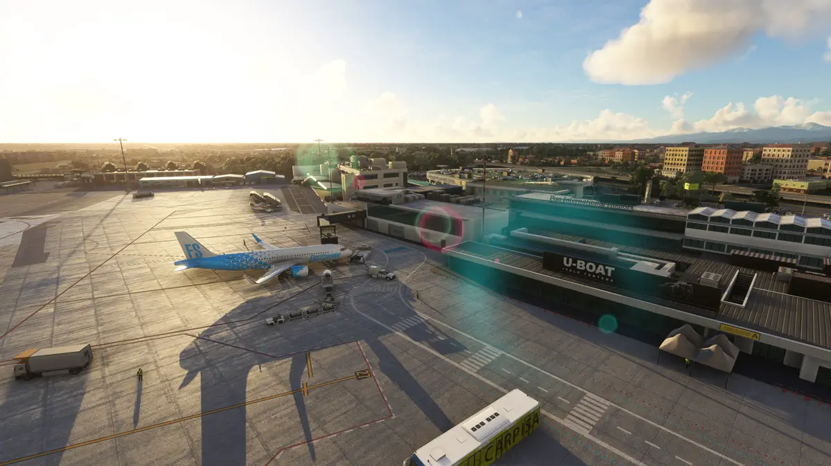AmSim releases Pisa International Airport for MSFS