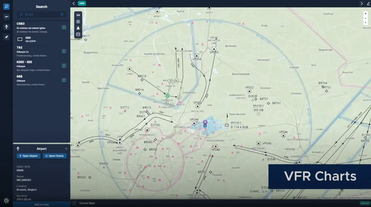 Navigraph previews VFR charts for the upcoming version of its popular service