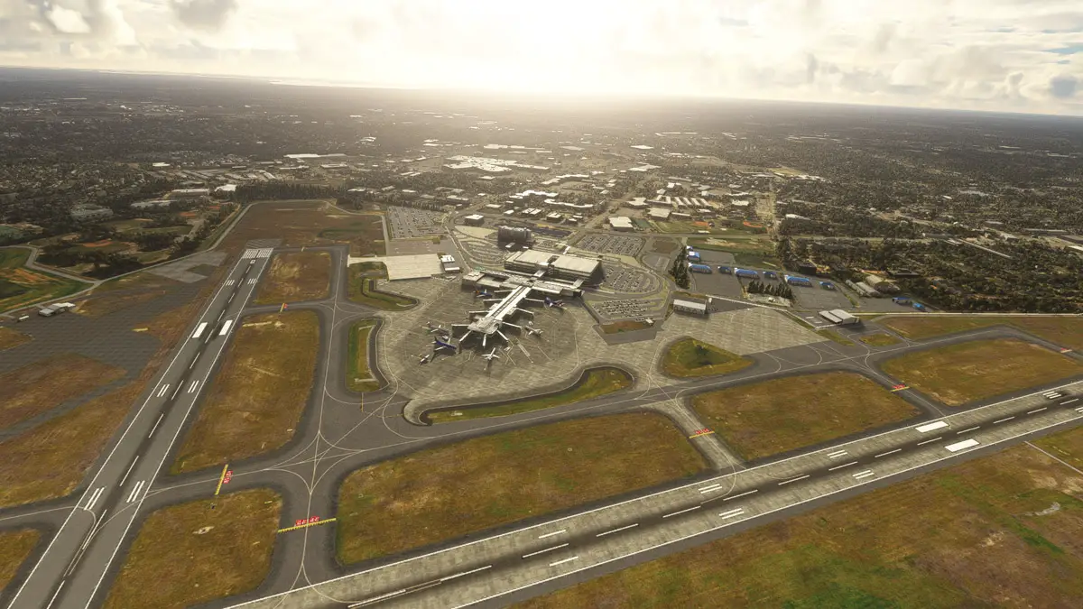 Pensacola International Airport is out for MSFS, by DominicDesignTeam