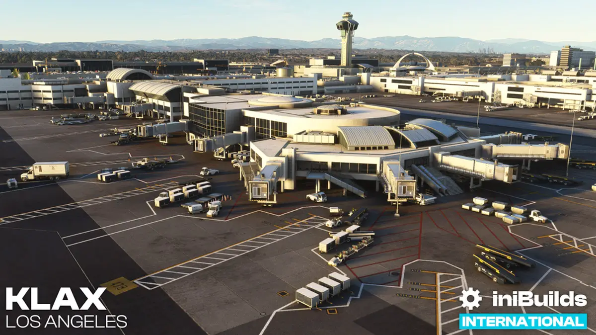 The most detailed rendition of KLAX is now out for Microsoft Flight Simulator
