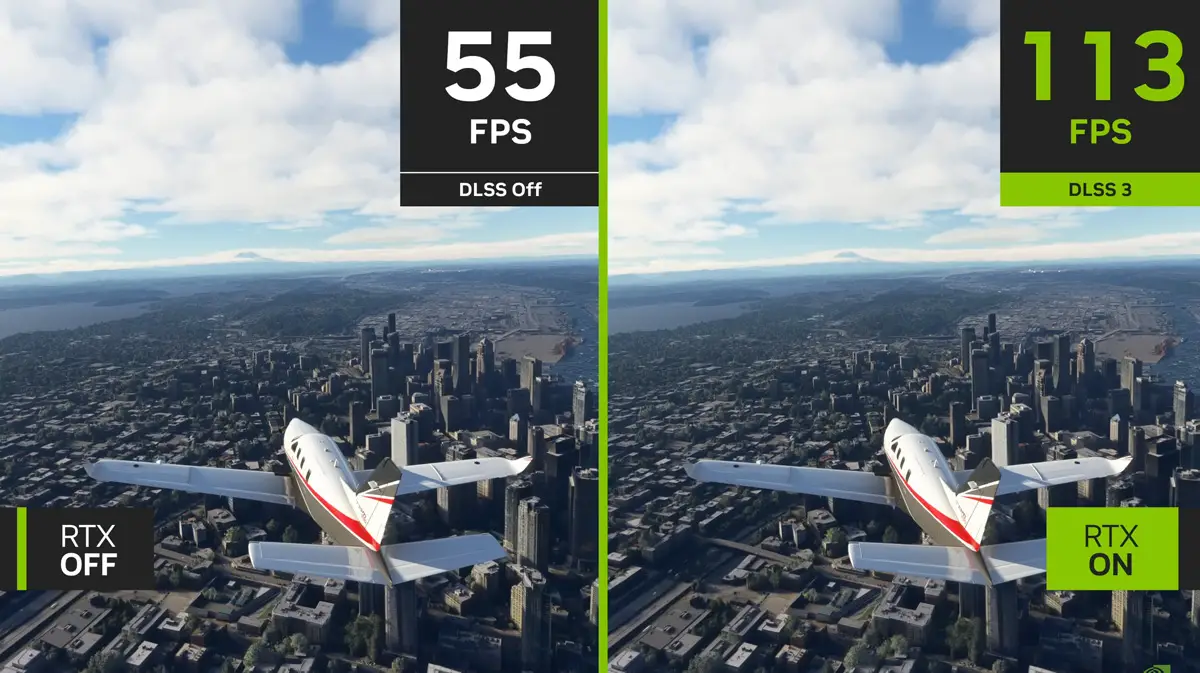 NVIDIA promises double FPS in Microsoft Flight Simulator with upcoming RTX 40-series GPU’s