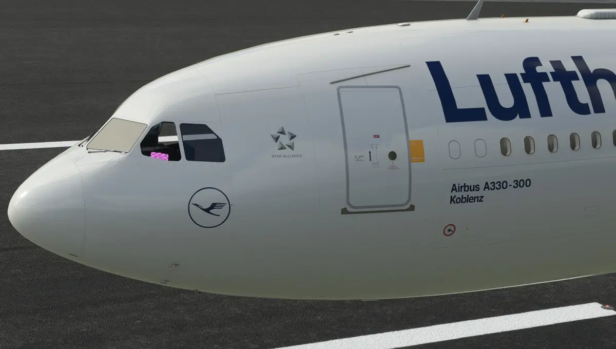Aerosoft Airbus A330 fuselage preview