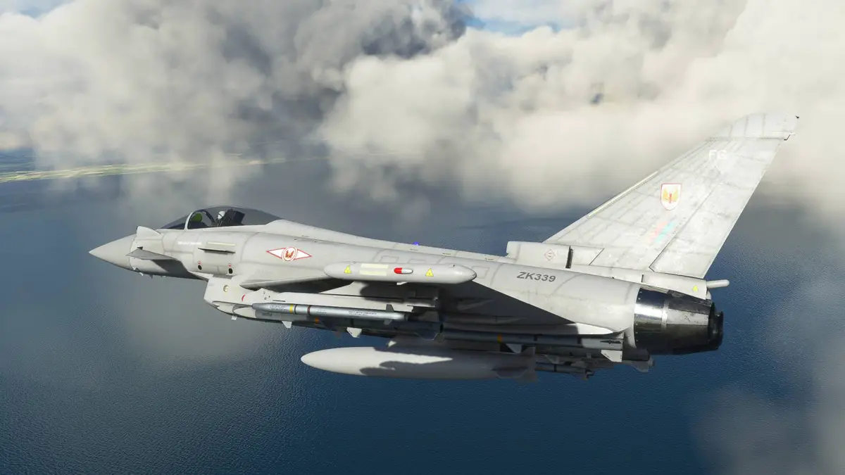 CJ Simulations releases the Eurofighter Typhoon for MSFS