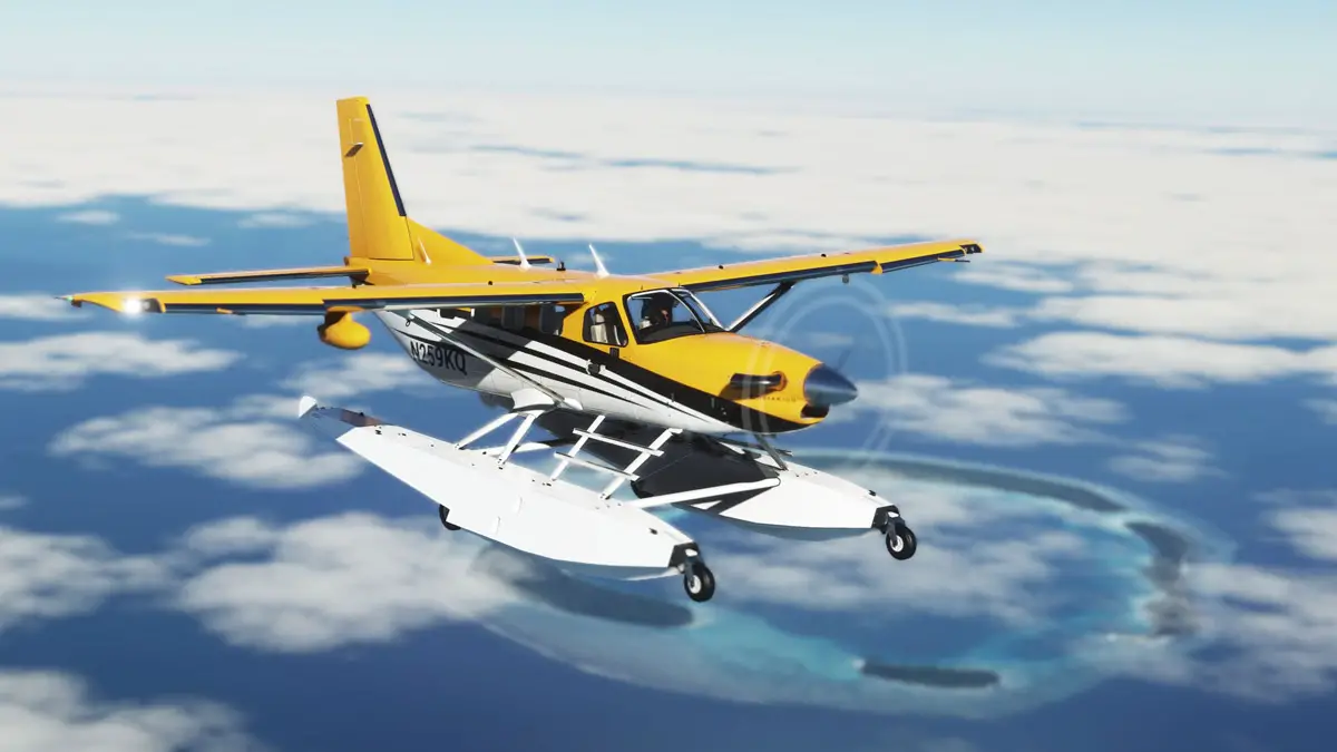 The amphibian Kodiak 100 from SimWorks Studios is finally available for MSFS