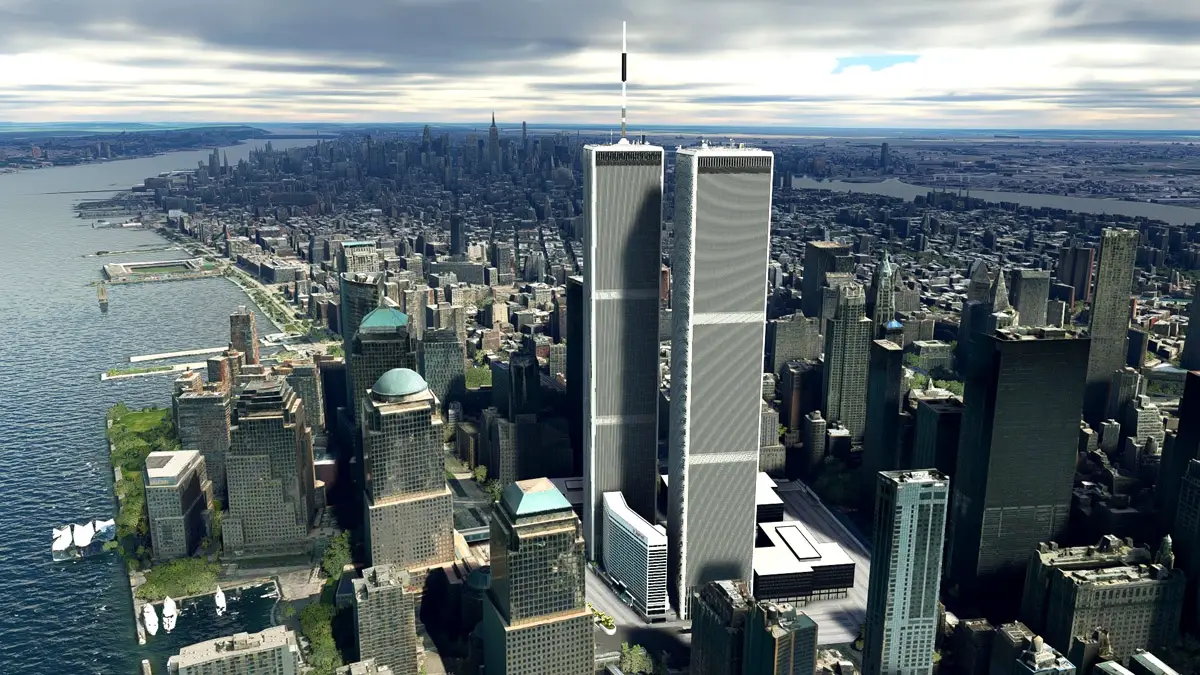 Someone made the WTC Twin Towers for MSFS…