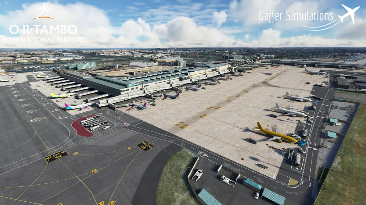 O. R. Tambo International, Africa’s busiest airport, is now out for MSFS
