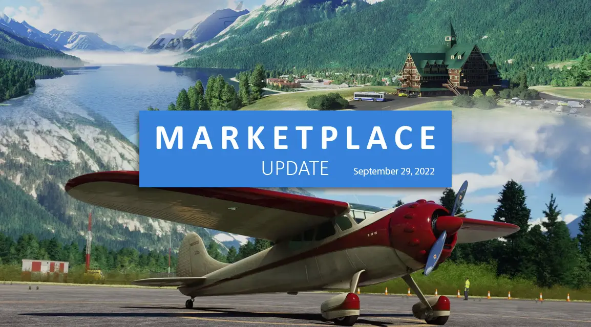 Check all the new releases in the MSFS Marketplace this week