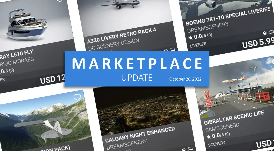 What’s new this week in the MSFS Marketplace