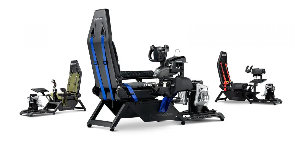 Next Level Racing and Boeing announce new flight simulation chairs for the home cockpit