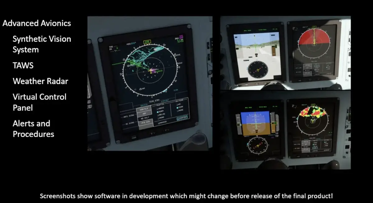 ATR 42 72 MSFS flight simulator 2