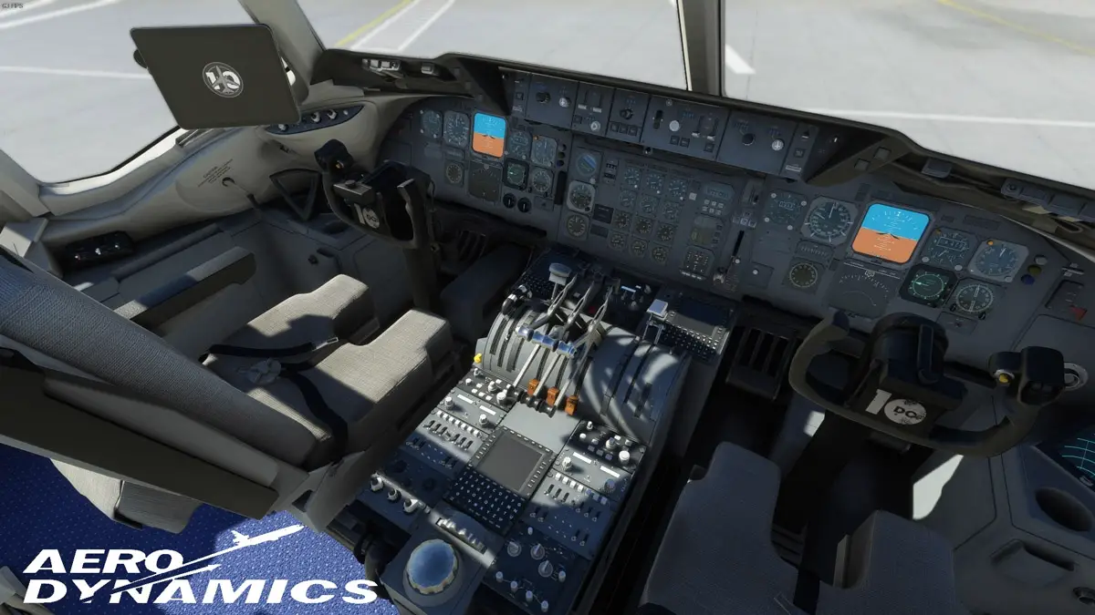 Aero Dynamics DC 10 cockpit MSFS 1