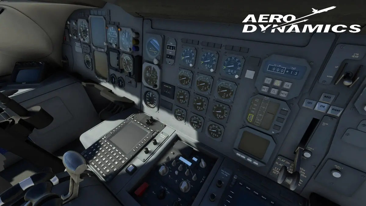 Aero Dynamics DC 10 cockpit MSFS 3