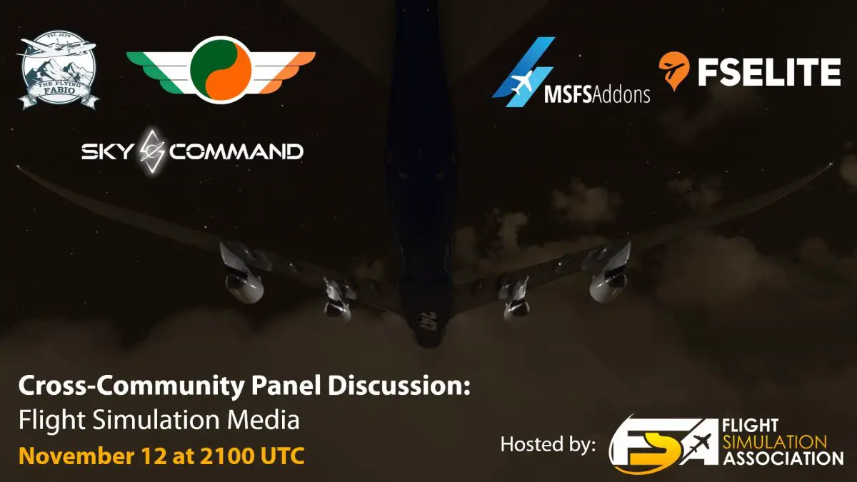 Watch FSA’s Cross-Community Panel Discussion about Flight Simulation Media