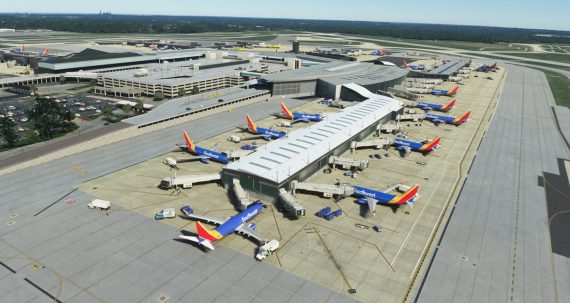 KBWI Baltimore Washington Airport MSFS 1.jpg