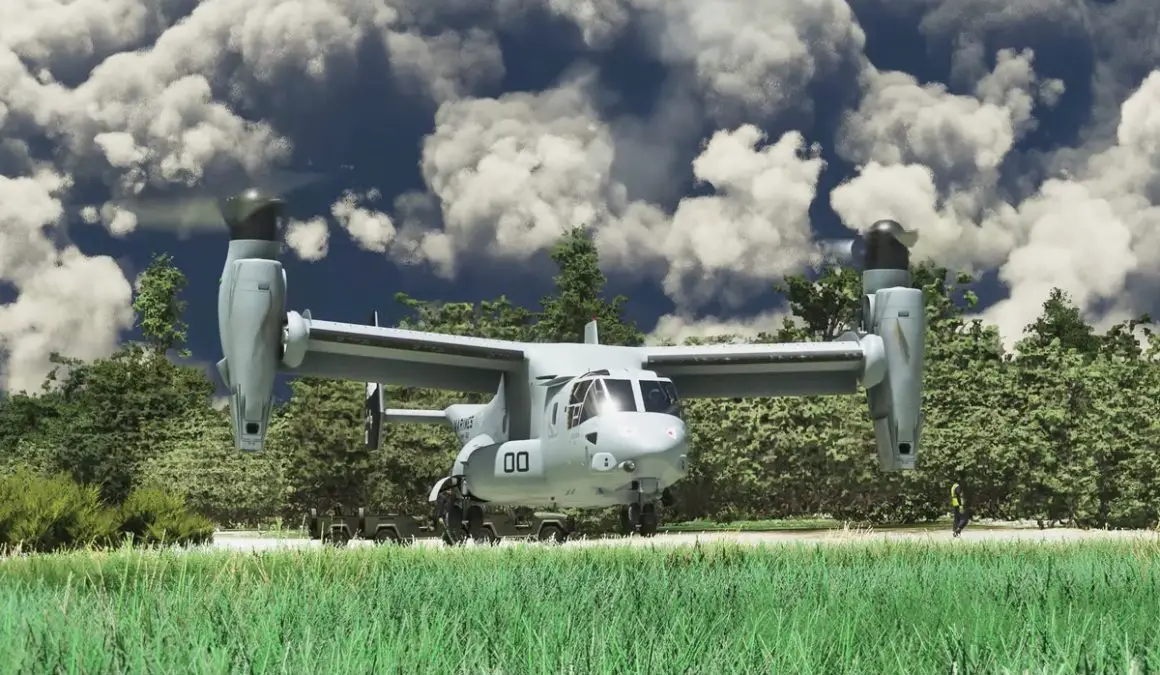 Miltech Simulations releases the MV-22B Osprey for Microsoft Flight Simulator