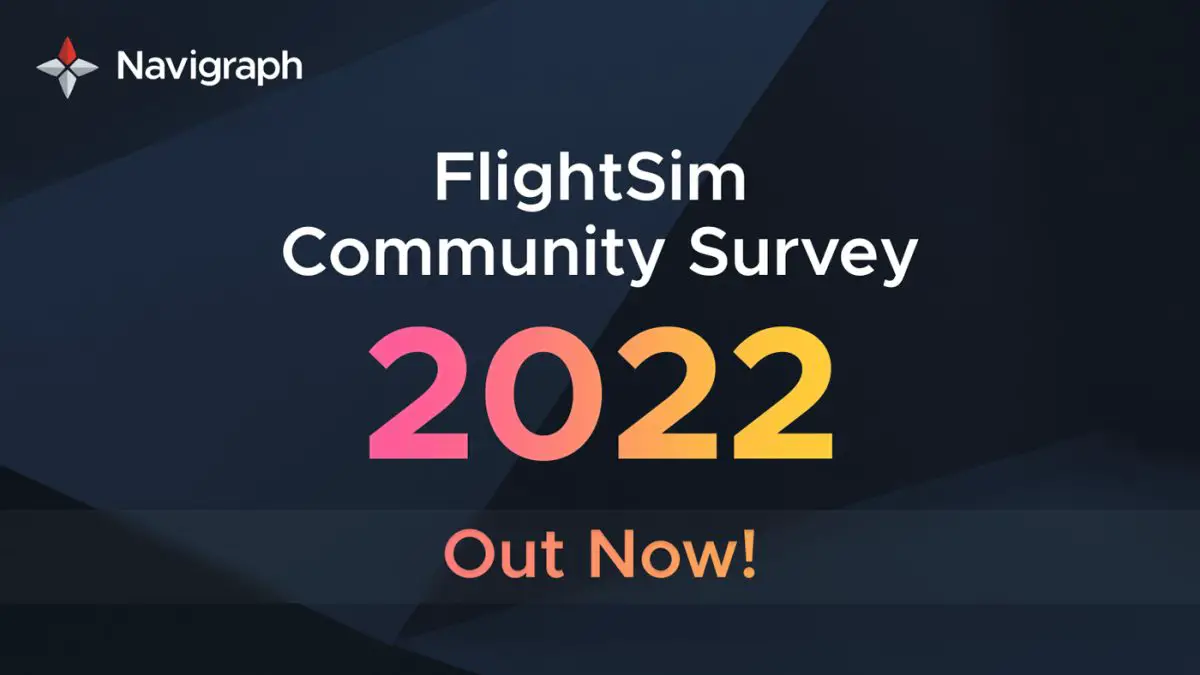 FlightSim Community Survey 2022 Now Online!