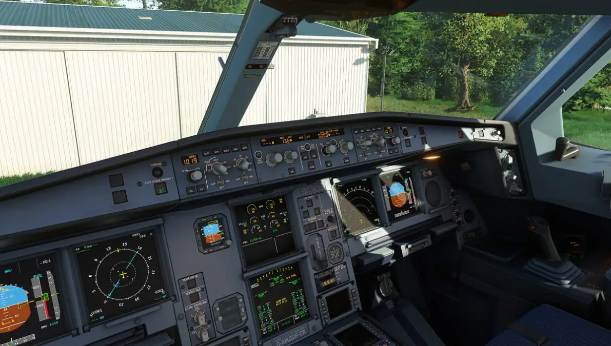 Aerosoft shows off the flight deck in the upcoming Airbus A330 for MSFS