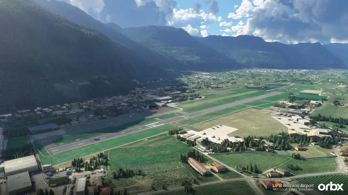 Orbx releases Bolzano Airport for Microsoft Flight Simulator
