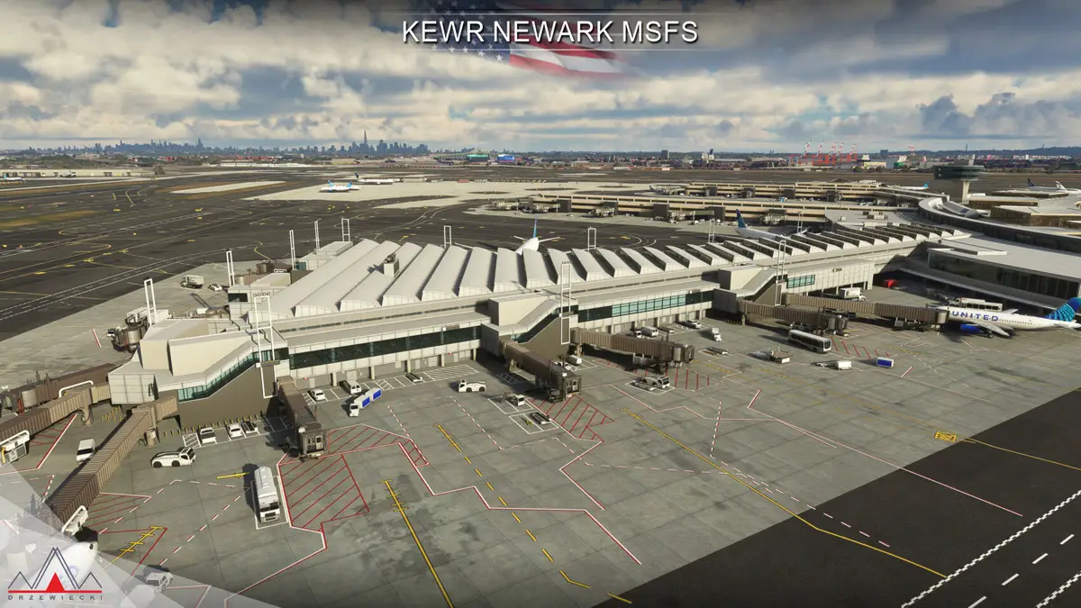Newark Airport MSFS 4