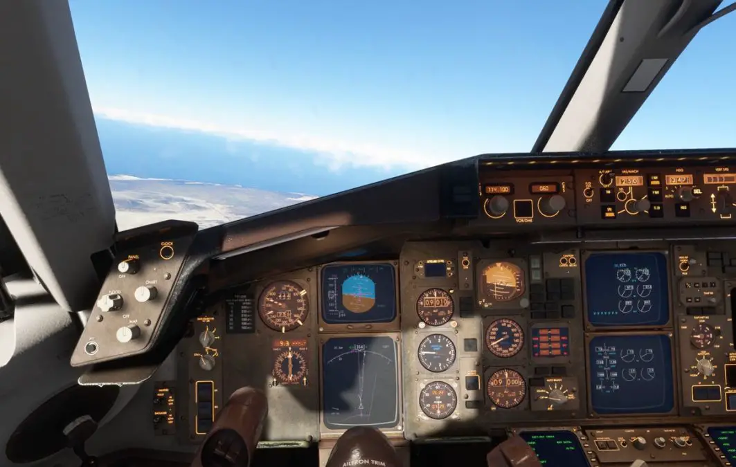 Watch the BBS 757 for MSFS fly a DME arc at Fuerteventura Airport