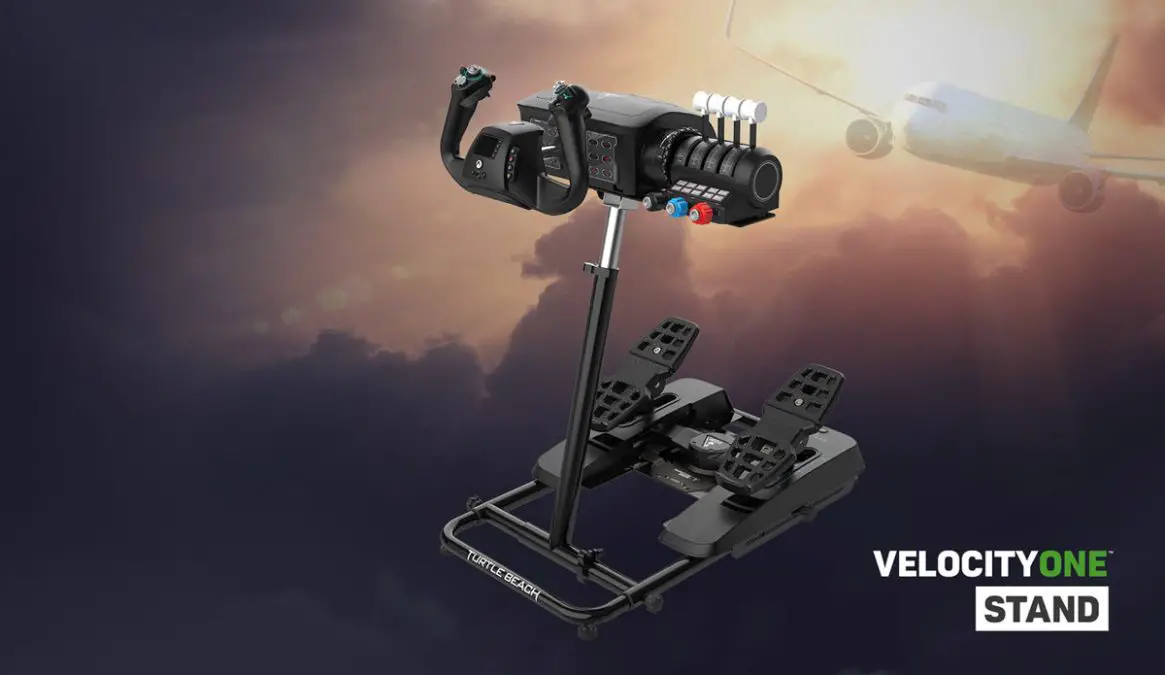Turtle Beach releases VelocityOne Stand, a universal support for all your flightsim hardware