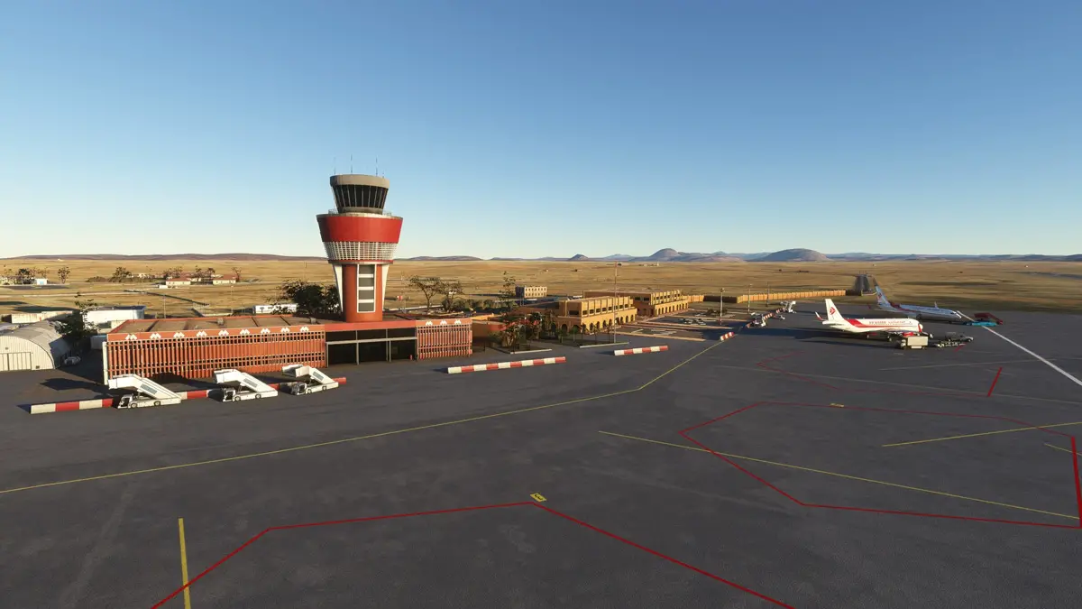 An airport in the middle of the Sahara? Aguenar Airport is out now for MSFS