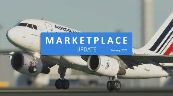 MSFS Marketplace update january 2023
