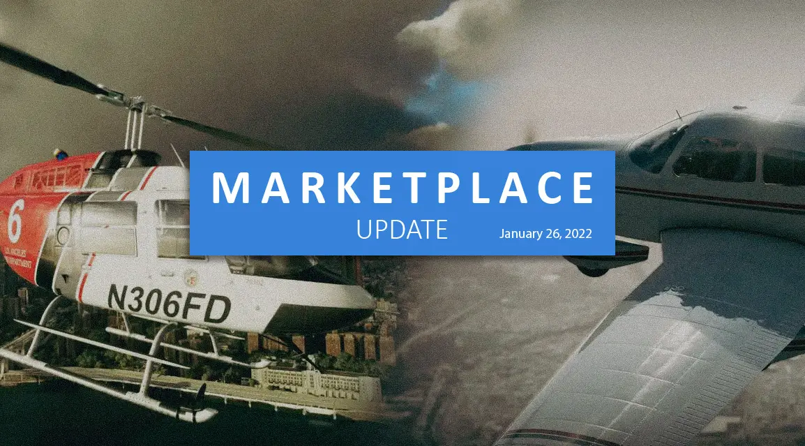 The MSFS Marketplace gets John Travolta’s Jumbolar Airport, Carenado’s new airplane, a new helicopter, and more