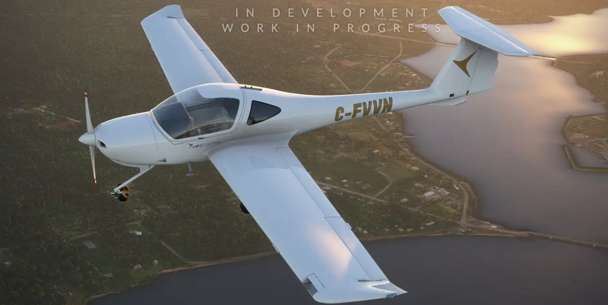 SimSolutions announces development of the Diamond DA20 for Microsoft Flight Simulator