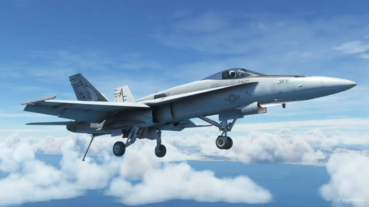 Original FSX F/A-18C Hornet released as freeware for Microsoft Flight Simulator