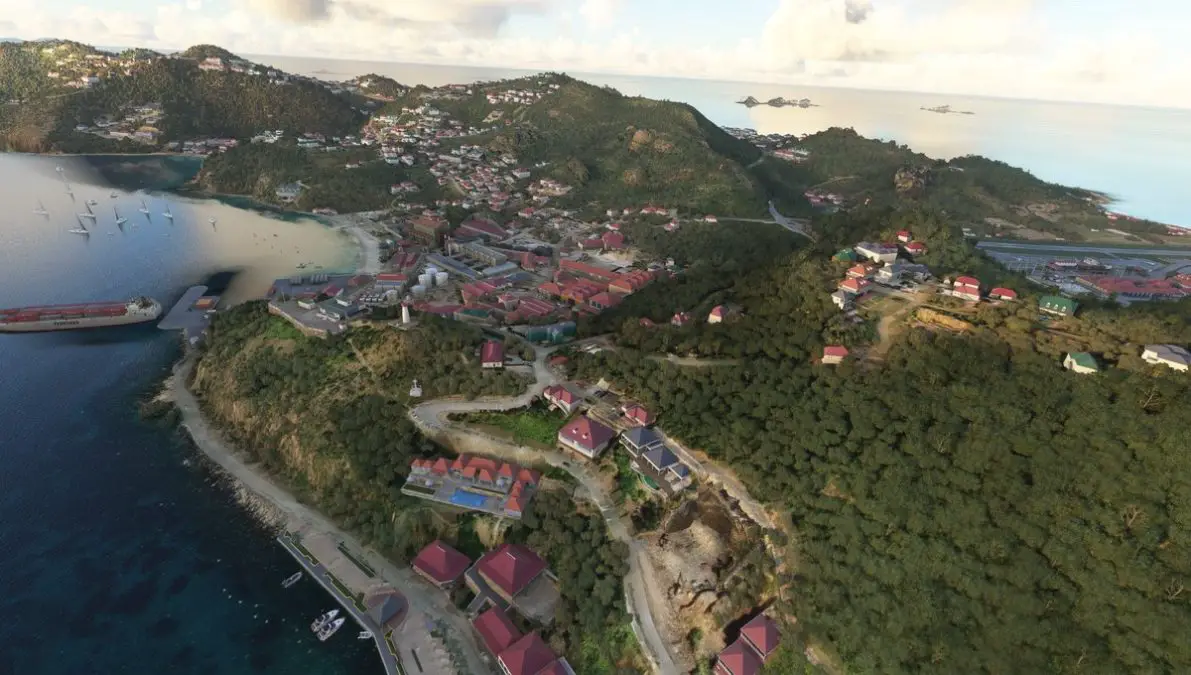Airworthy Designs releases full rendition of St. Barts Airport and island for MSFS