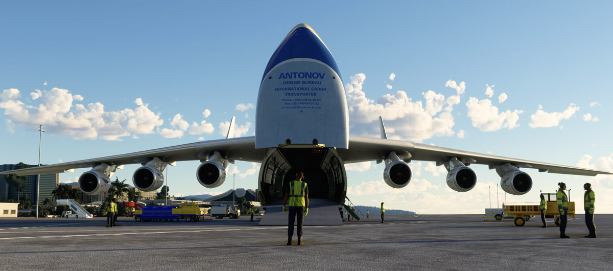 You can now fly an Antonov AN-225 in Microsoft Flight Simulator