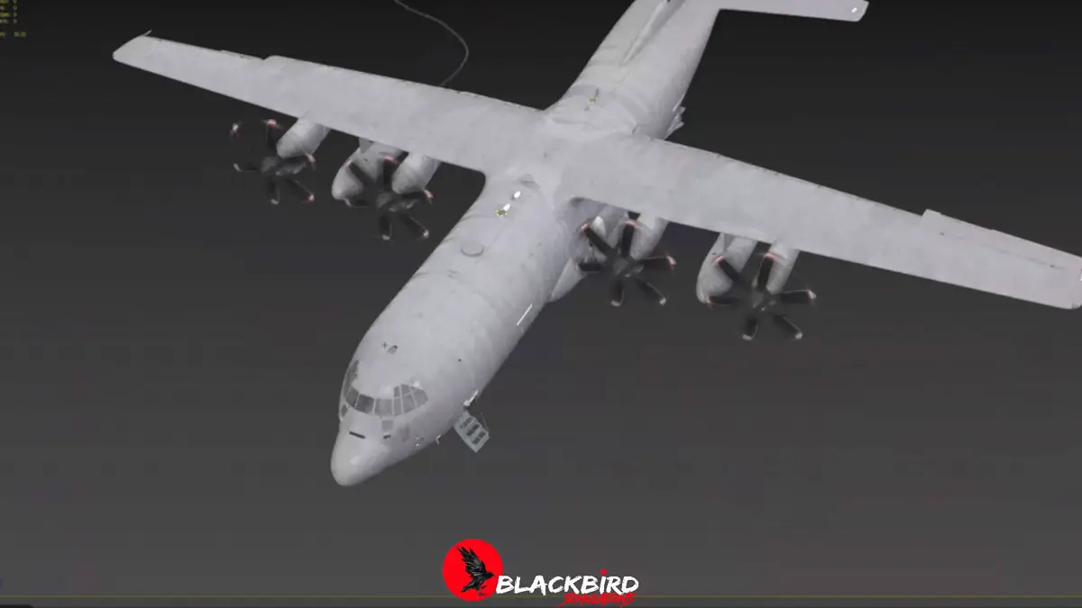 Blackbird shrike c 130 MSFS 12