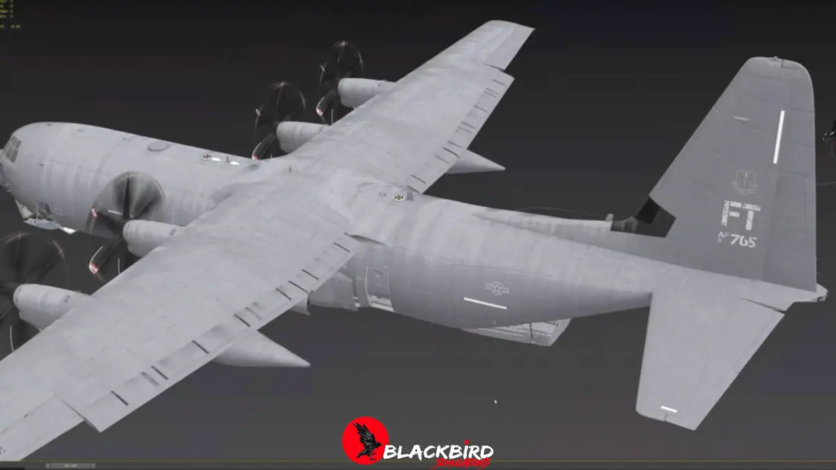 Blackbird shrike c 130 MSFS 13