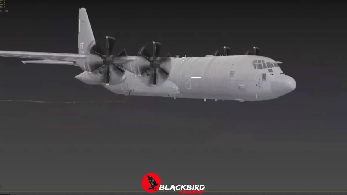 Blackbird shrike c 130 MSFS 6